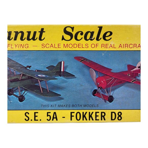 Vintage Sterling Models Inc S.E 5A Fokker D8 - Picture 4 of 9